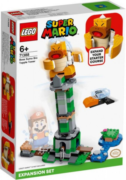 Lego | Super Mario Kippturm mit Sumo-Bruder-Boss Erweiterungsset