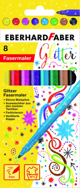Eberhard Faber | Glittermarker 8er Kartonetui