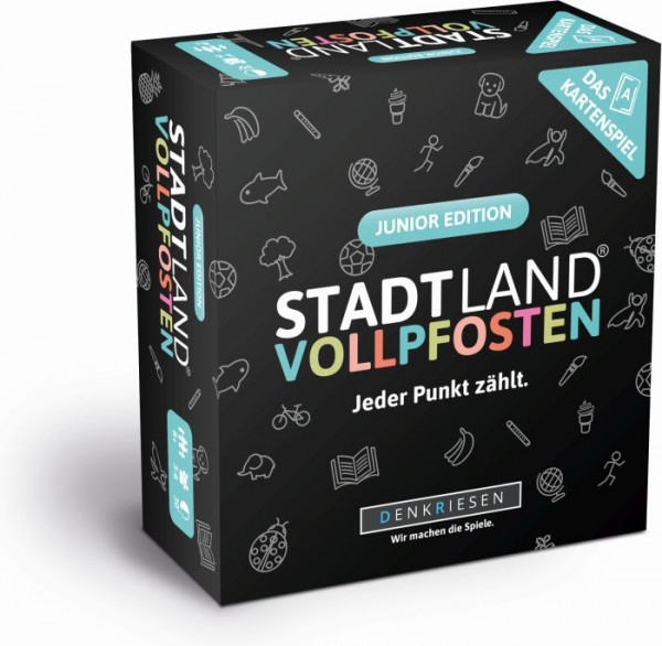 STADT LAND VOLLPFOSTEN Kartenspiel Junior | SL3004