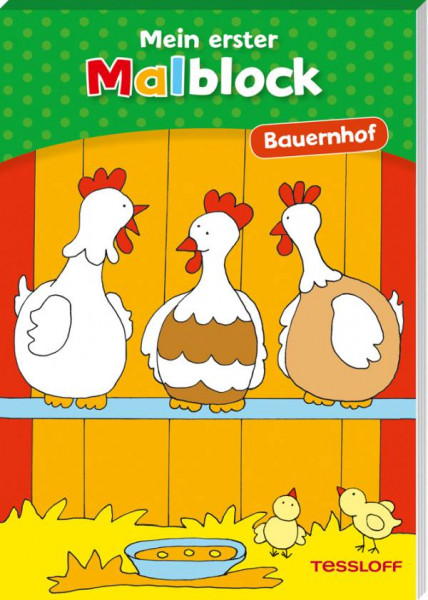Tessloff Verlag Ragnar Tessloff GmbH & Co. KG | Mein erster Malblock Bauernhof