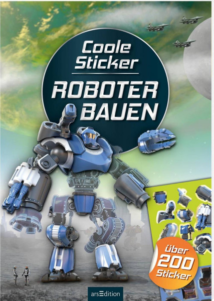 arsEdition | Coole Sticker - Roboter bauen