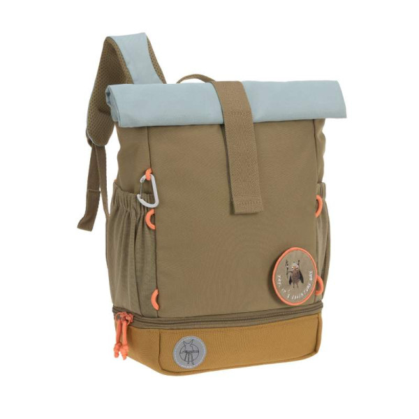 Lässig | Mini Rolltop Backpack Nature olive | 1203037513