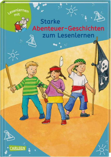 Carlsen | LESEMAUS zum Lesenlernen Sammelbände: Starke Abenteuer-Geschichten zum Lesenlernen