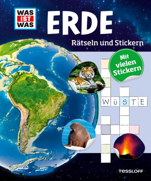 Tessloff Verlag | Rätseln und Stickern: Erde