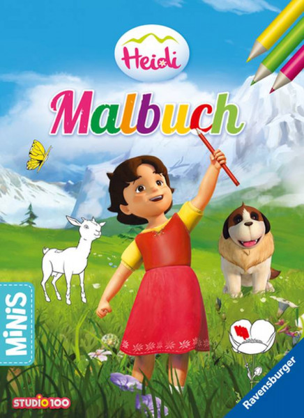 Ravensburger Verlag | Minis Heidi Malbuch | 49603