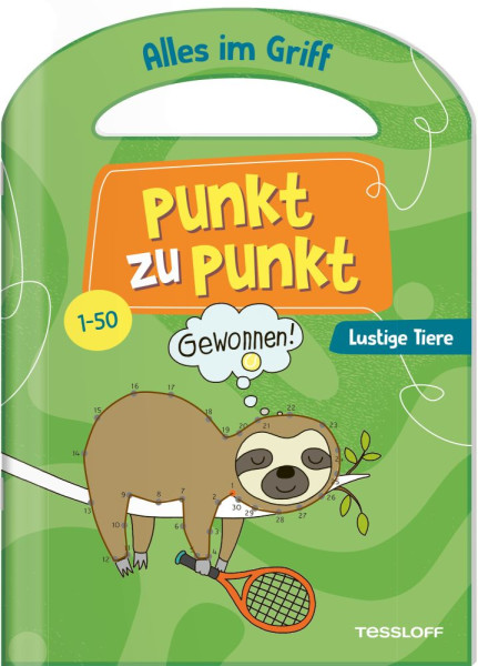 Tessloff Verlag Ragnar Tessloff GmbH & Co. KG | Alles im Griff. Punkt zu Punkt. Lustige Tiere. 1-50 | 