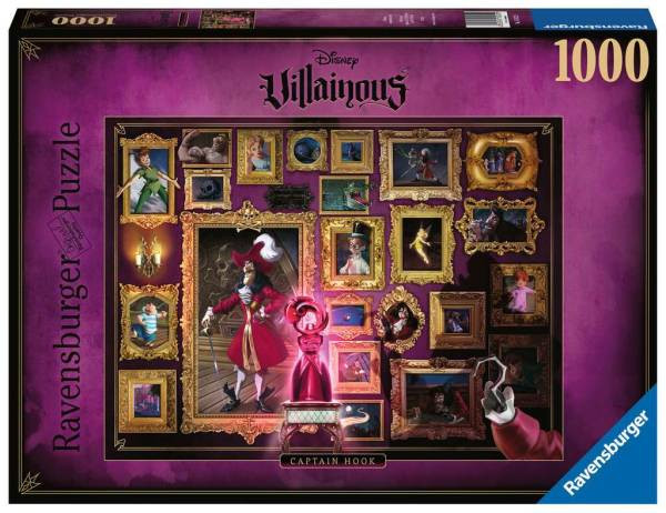 Ravensburger Puzzle | Villainous: Capt. Hook | 1000 Teile