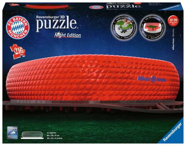 Ravensburger Puzzle | Allianz Arena Night Edition | 125302