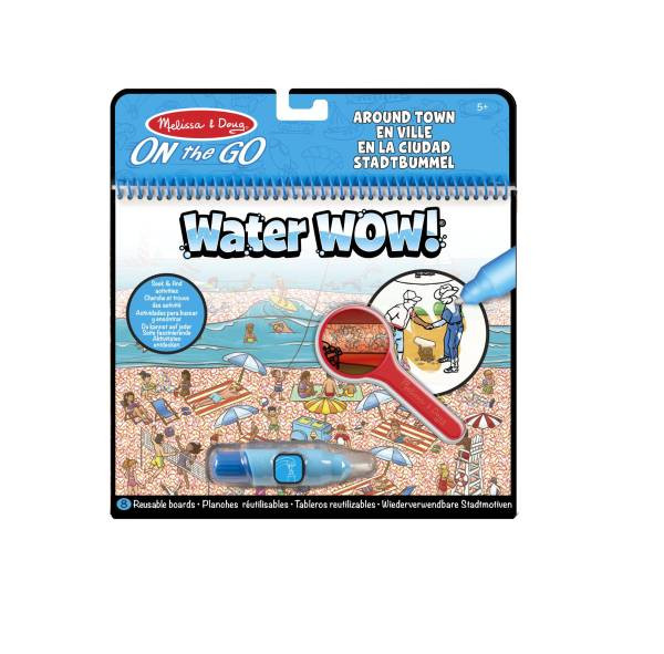 Melissa & Doug | Water Wow Around Town | Deluxe Water Reveal Pad