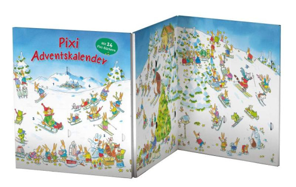 Carlsen | Pixi Adventskalender als Leporello | 
