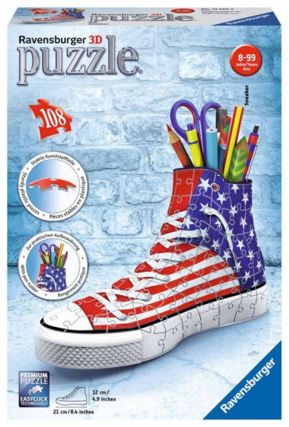 Ravensburger | 3D Puzzle | Sneaker Flag 3D Puzzle | 125494
