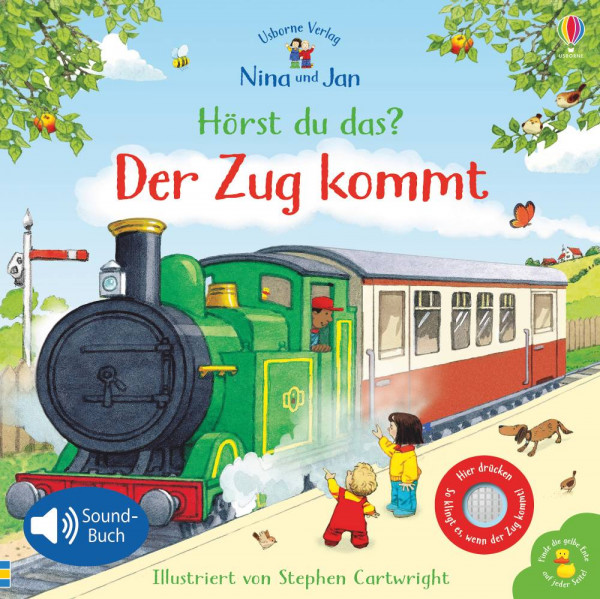 Usborne | Nina und Jan - Hörst du das? Der Zug kommt