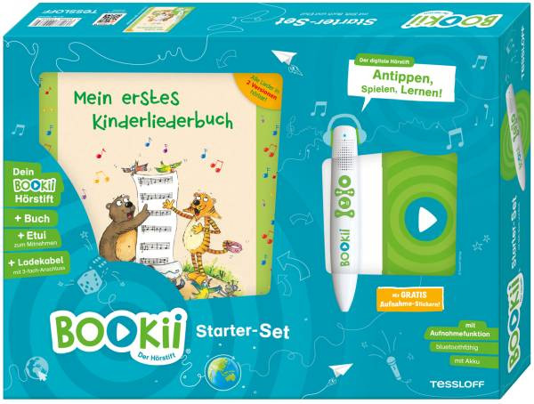 Tessloff | BOOKii® Starter-Set. Mein erstes Kinderliederbuch