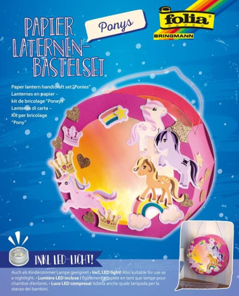 Bastelset Laterne mit LED | FOLIA 94110 Pirat