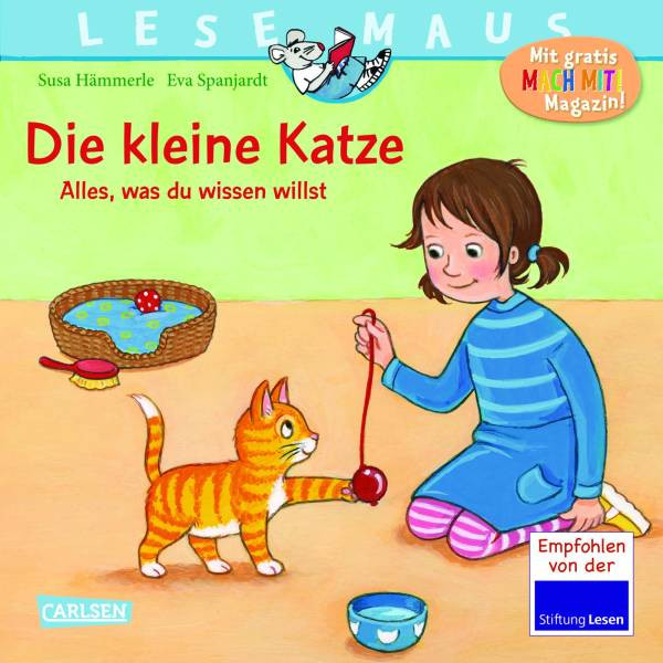 Susa Hämmerle | LESEMAUS 175: Die kleine Katze - alles, was du wissen willst
