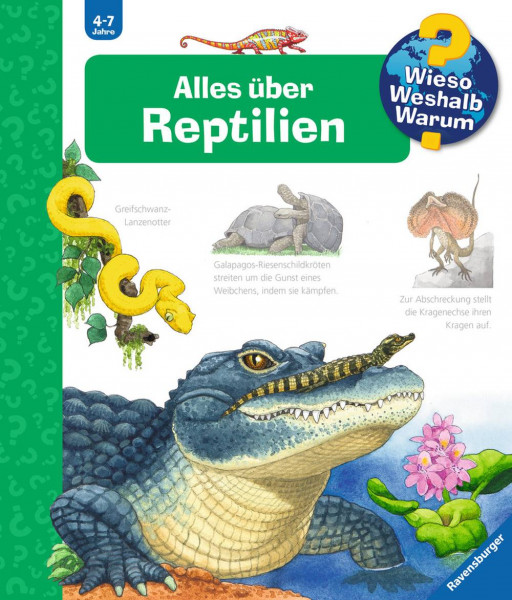 Ravensburger Buchverlag | Alles über Reptilien