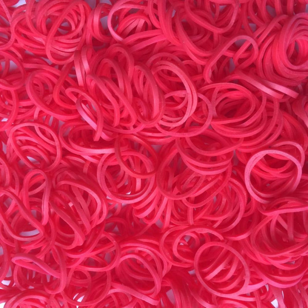 Rainbow Loom® | Gummibänder | Rot