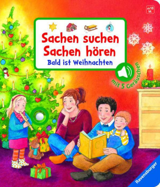 Ravensburger Verlag GmbH | Sachen suchen, Sachen hören: Bald ist Weihnachten