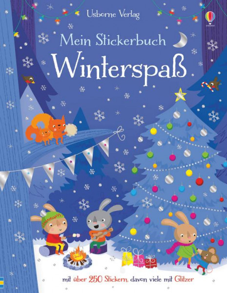 Usborne | Mein Stickerbuch: Winterspaß