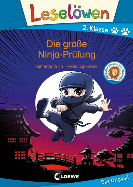 Loewe | Leselöwen 2. Klasse - Die große Ninja-Prüfung | Wich, Henriette