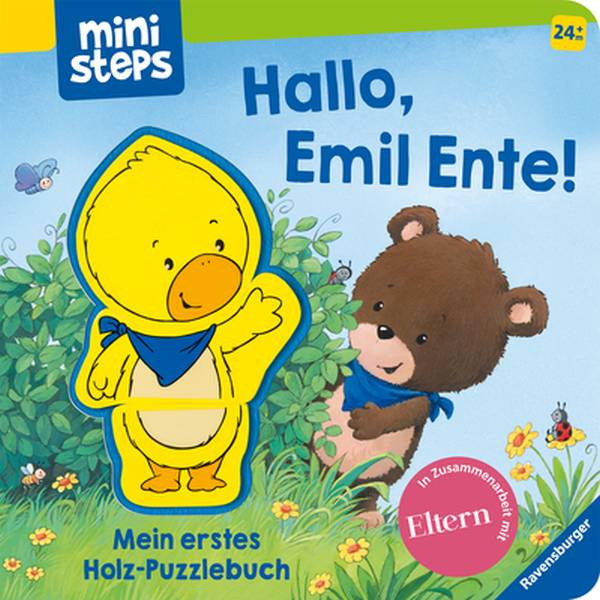 Ravensburger Verlag GmbH | Hallo, Emil Ente! Mein erstes Holzpuzzle-Buch