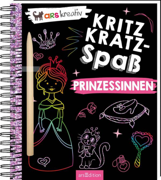 arsEdition | Kritzkratz-Spaß Prinzessinnen