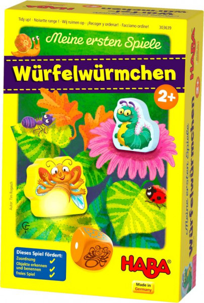 Haba | Meine ersten Spiele – Würfelwürmchen