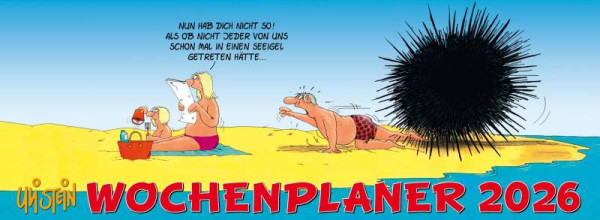Lappan | Uli Stein Wochenplaner 2026: Tischkalender | Stein, Uli