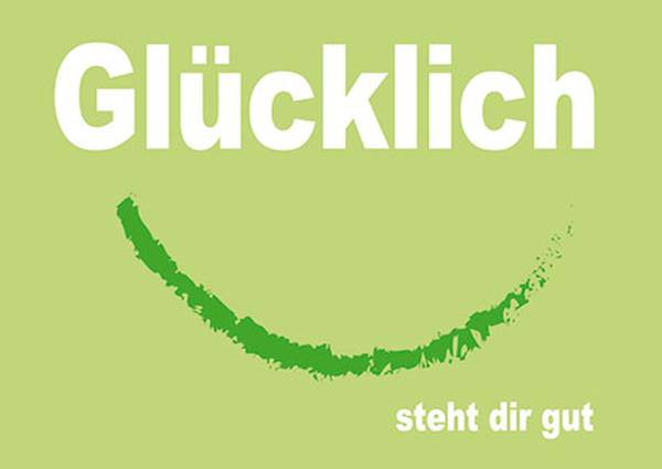 Rannenberg und Friends | Postkarte "Glücklich"