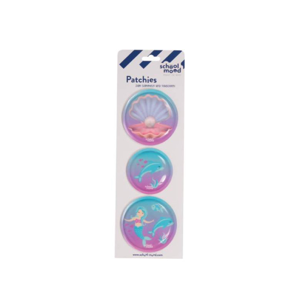 School-Mood | 3er Patchy-Set Lilly (Meerjungfrau)