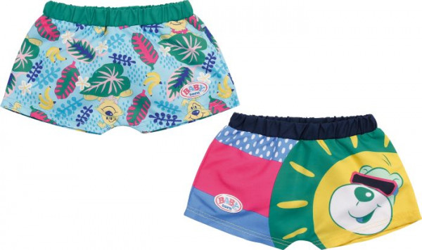 Zapf | BABY born Holiday Badeshorts, sort. | 828298