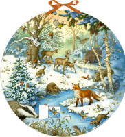 Coppenrath | Memo-Adventskalender – Die Tiere im Winterwald | 