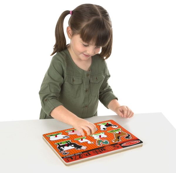 Melissa & Doug | Farm Animals Sound Puzzle