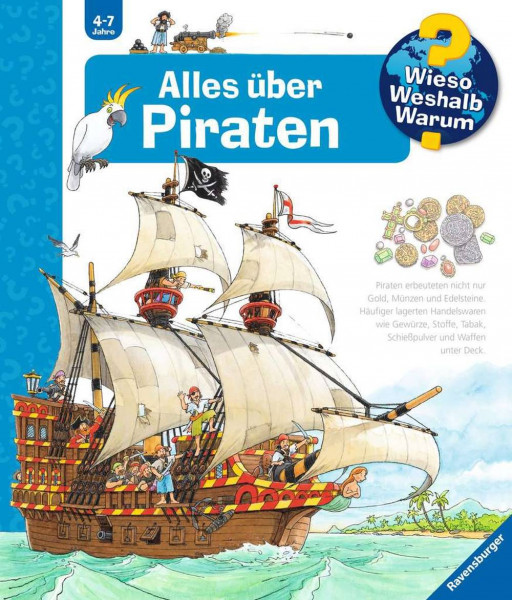 Ravensburger | WWW40 Alles über Piraten | 32772