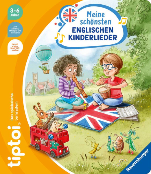 Ravensburger Verlag GmbH | tiptoi® Meine schönsten englischen Kinderlieder | Neudert, Cee