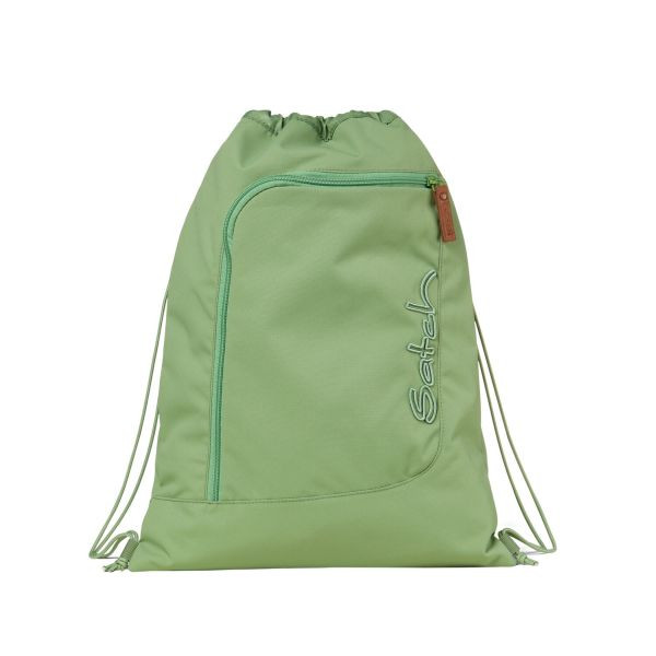 satch Gym Bag | Nordic Jade Green | light green, brown