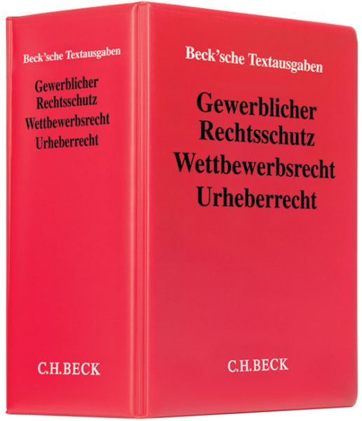 C.H.Beck | Gewerblicher Rechtsschutz, Wettbewerbsrecht, Urheberrecht