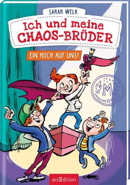 arsEdition | Ich und meine Chaos-Brüder – Ein Hoch auf uns! (Ich und meine Chaos-Brüder 5) | Welk, Sarah