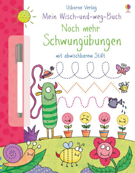 Usborne | Mein Wisch-und-weg-Buch: Noch mehr Schwungübungen