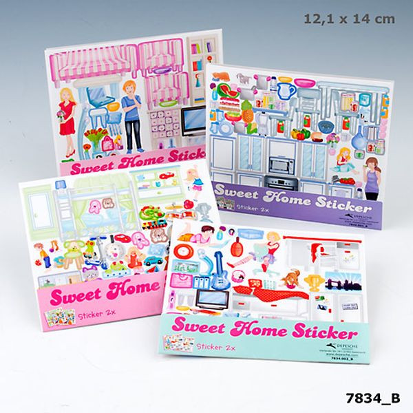 DEPESCHE: Sweet Home Sticker - klein-