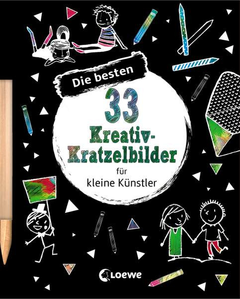 Loewe | Die besten 33 Kreativ-Kratzelbilder für kleine Künstler