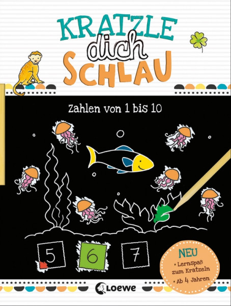 Loewe | Kratzle dich schlau - Zahlen von 1 bis 10