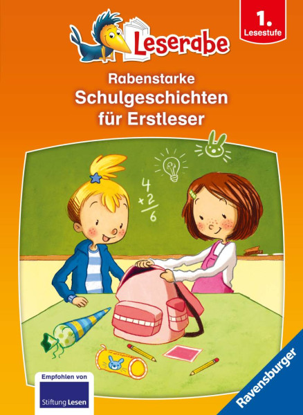 Ravensburger Verlag GmbH | Rabenstarke Schulgeschichten für Erstleser - Leserabe ab 1. Klasse - Erstlesebuch für Kinder ab 6 Jahren | Allert, Judith; Kiel, Anja