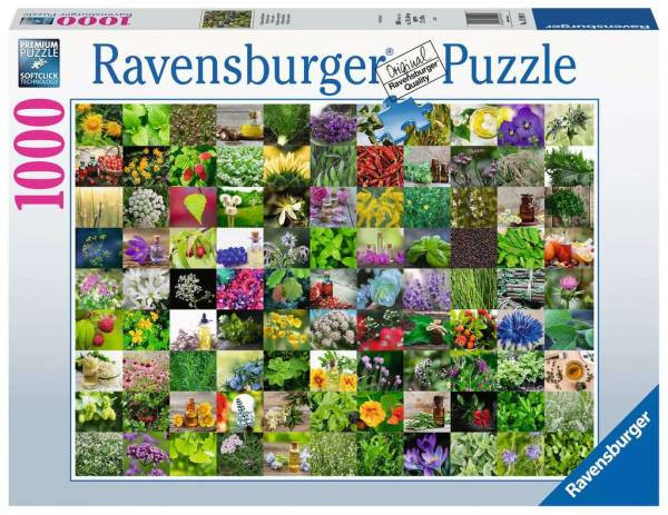 Ravensburger Puzzle | 99 Kräuter und Gewürze | 1000 Teile