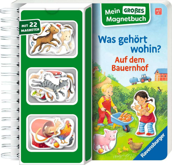 Ravensburger | Was gehört wohin? Auf dem Bauernhof | 42180