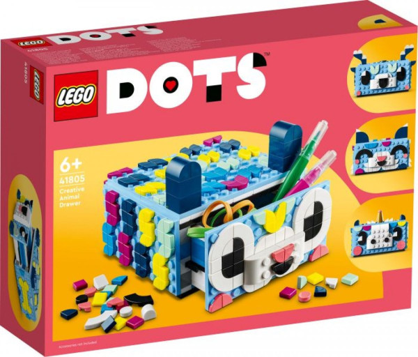 LEGO® DOTS | Tier-Kreativbox mit Schubfach