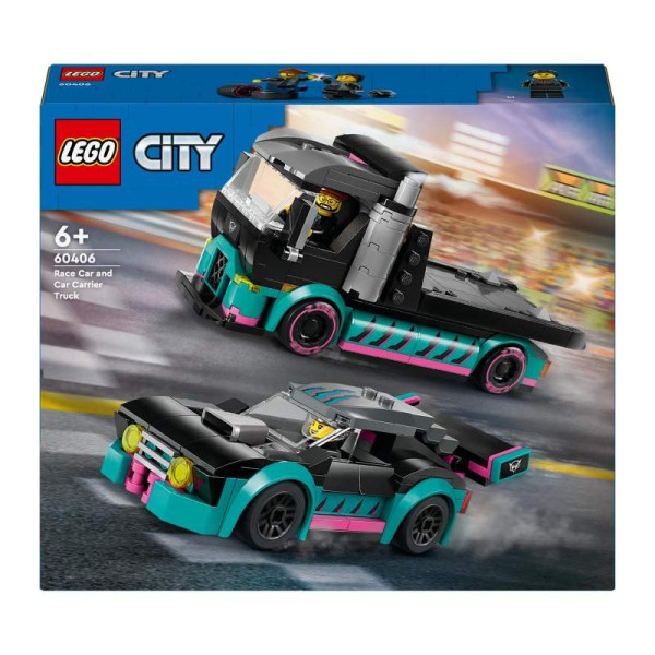 LEGO® | City  Autotransporter mit Rennwagen | 60406