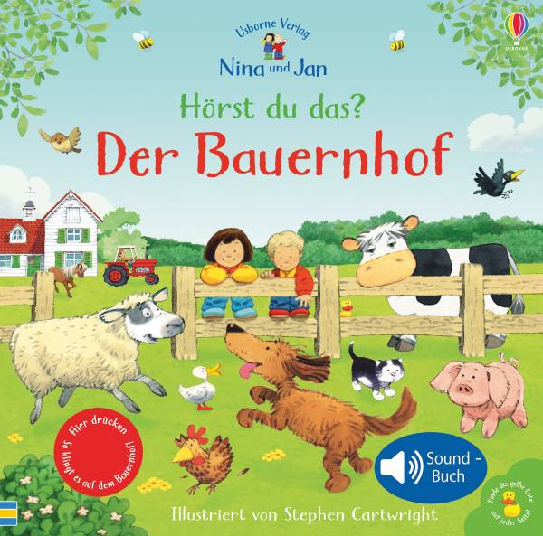 Usborne | Nina und Jan - Hörst du das? Der Bauernhof