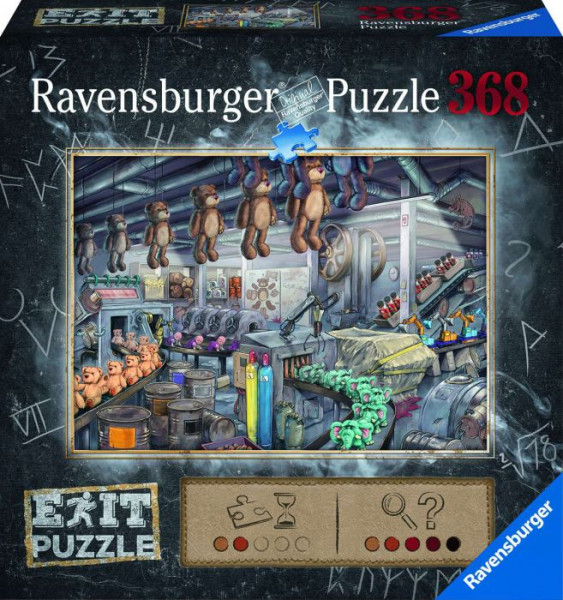 Ravensburger Puzzle | In der Spielzeugfabrik | 368 Teile