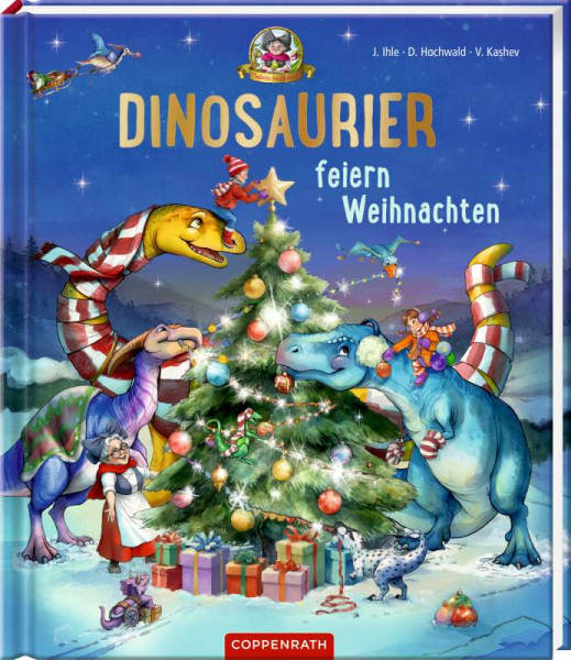 Coppenrath | Dinosaurier feiern Weihnachten (Bd. 6) | Hochwald, Dominik; Ihle, Jörg